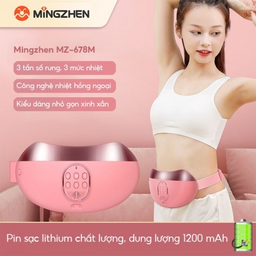 Máy massage bụng xung điện giảm béo công nghệ mới Ming Zhen MZ-678M