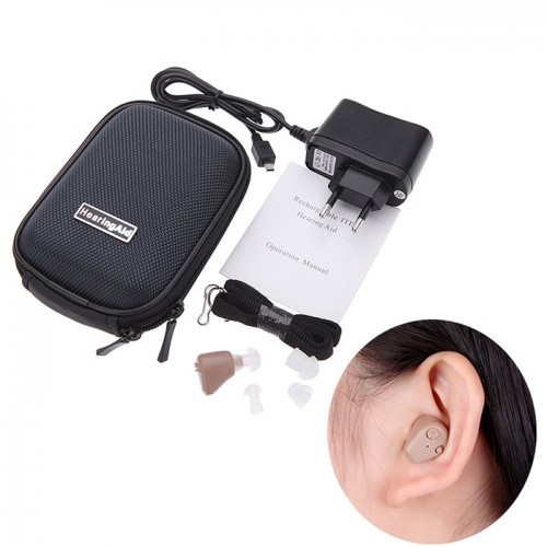 Máy trợ thính mini nhét tai pin sạc Axon K-88