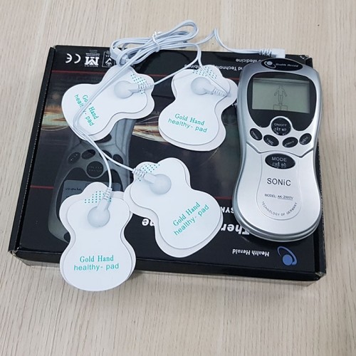 Máy massage xung điện trị liệu 4 miếng dán SONiC AK-2000V