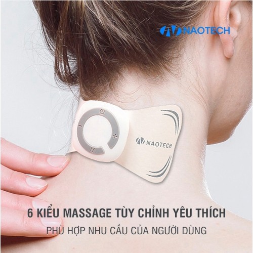 Miếng dán massage xung điện điều trị đau mỏi EMS NAOTECH-041