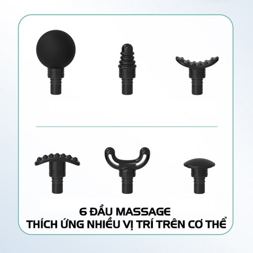Súng massage giãn cơ cầm tay mini Puli PL-656