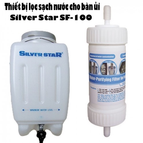 Thiết bị lọc phèn, bụi bẩn cho bàn ủi bình nước treo Silver Star SF-100