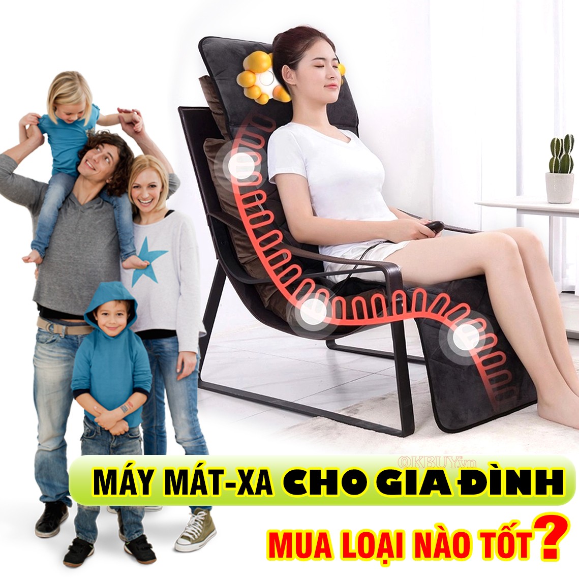 Máy massage nào chăm sóc sức khỏe cho cả gia đình?