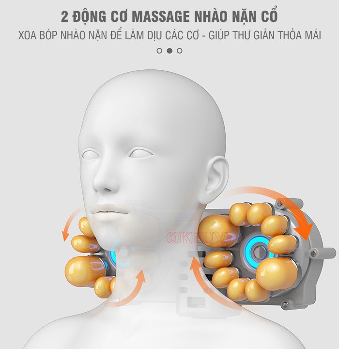 Nệm massage toàn thân đa năng YIJIA YJ-306K 