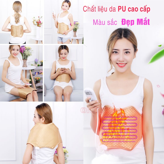 Đai quấn nóng trị đau mỏi lưng Yijia YJ-909A