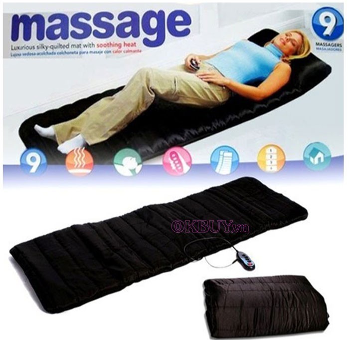 Nệm massage toàn thân SunBeam