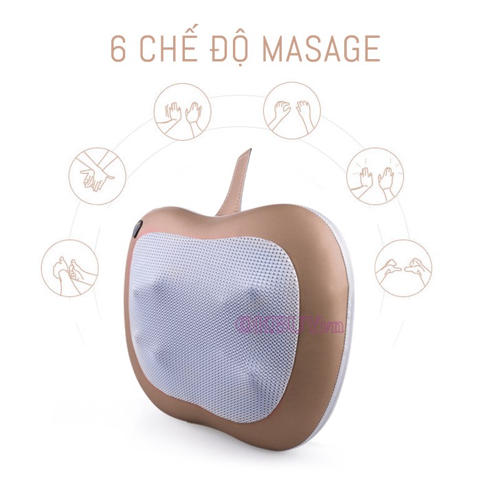 Gối massage hồng ngoại Puli PL-811_1