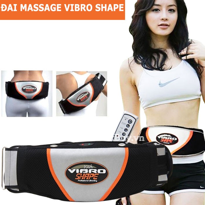 Đai massage giảm mỡ bụng Vibro Shape