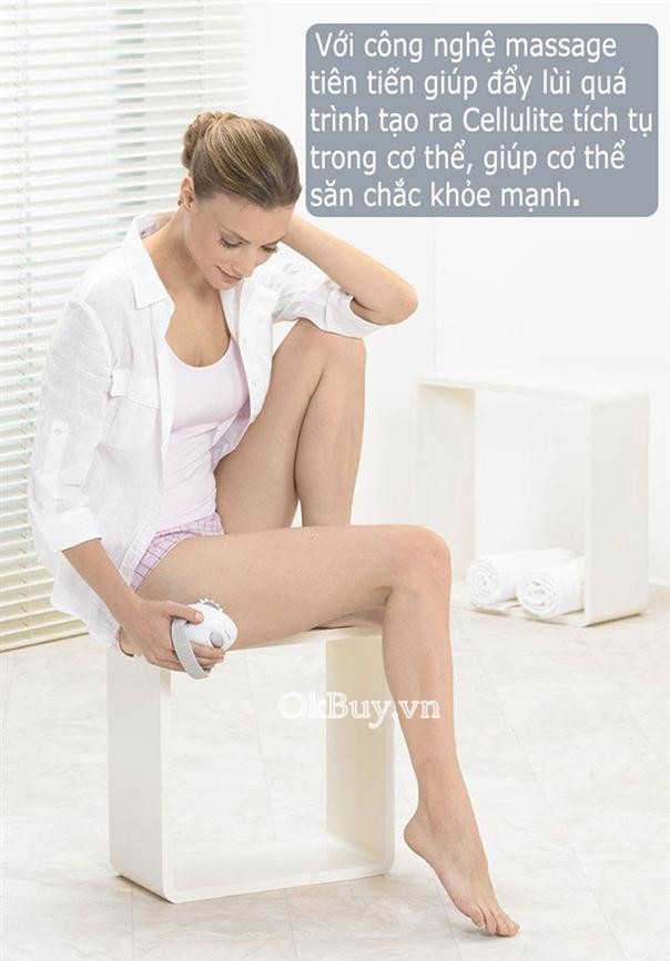 Máy massage cầm tay trị liệu bệnh Cellulite Beurer