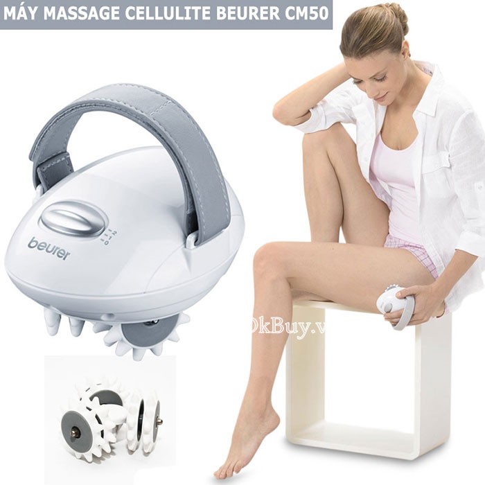 Máy massage cầm tay trị liệu bệnh Cellulite Beurer CM50