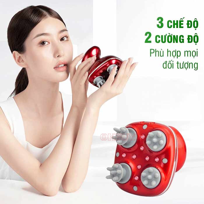 Máy massage đầu là một thiết bị chăm sóc sức khỏe tiện lợi