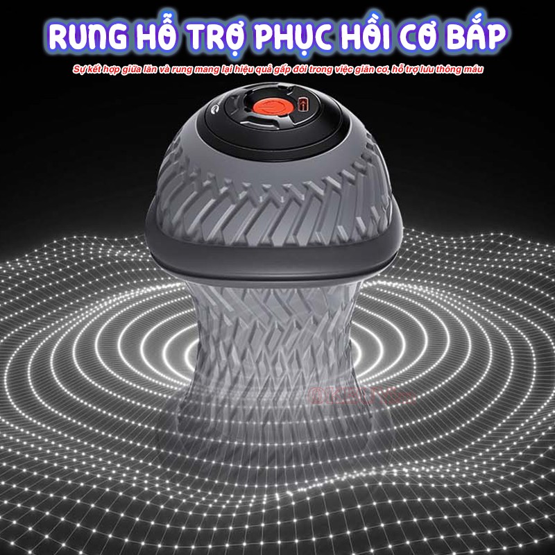 Con lăn tập giãn cơ kết hợp rung Booster JMQ