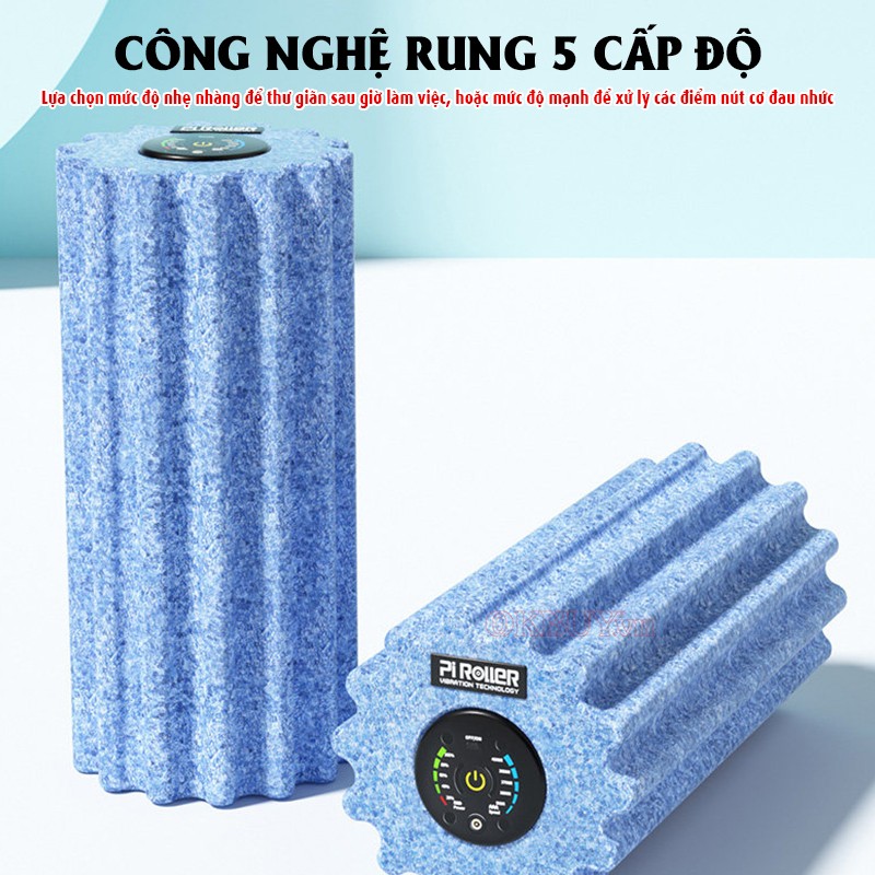 Con lăn massage Booster Pi Roller Pro 5 cường độ rung