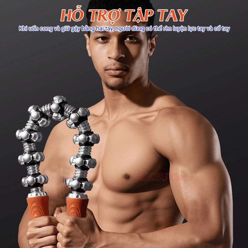 Gậy massage giãn cơ toàn thân hỗ trợ tập tay tăng sức mạnh