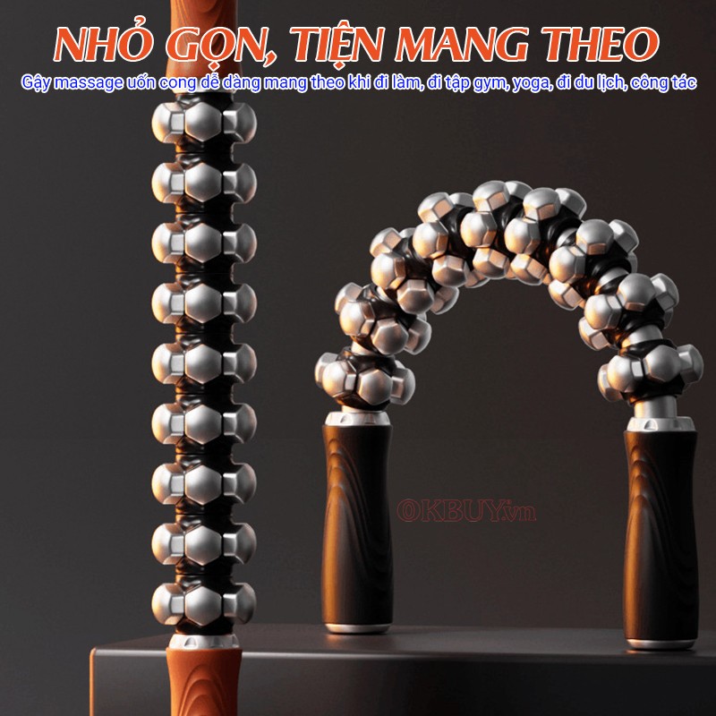 Gậy massage giãn cơ toàn thân nhỏ gọn dễ mang theo