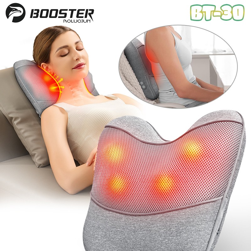 Gối massage lưng cổ vai gáy Booster BT-30