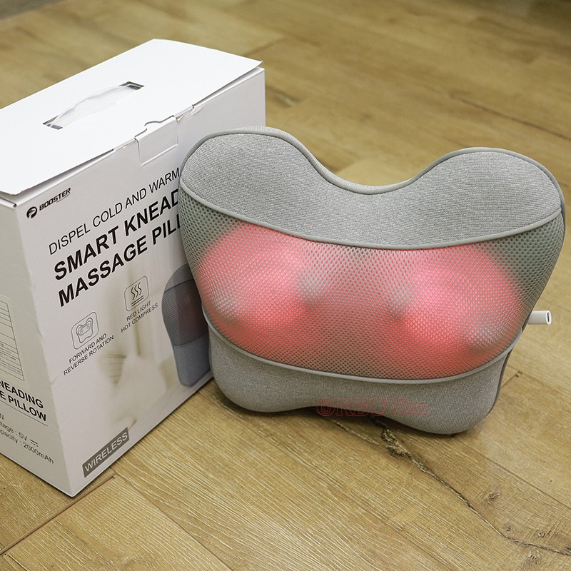 Gối massage lưng cổ vai gáy Booster ST-1203