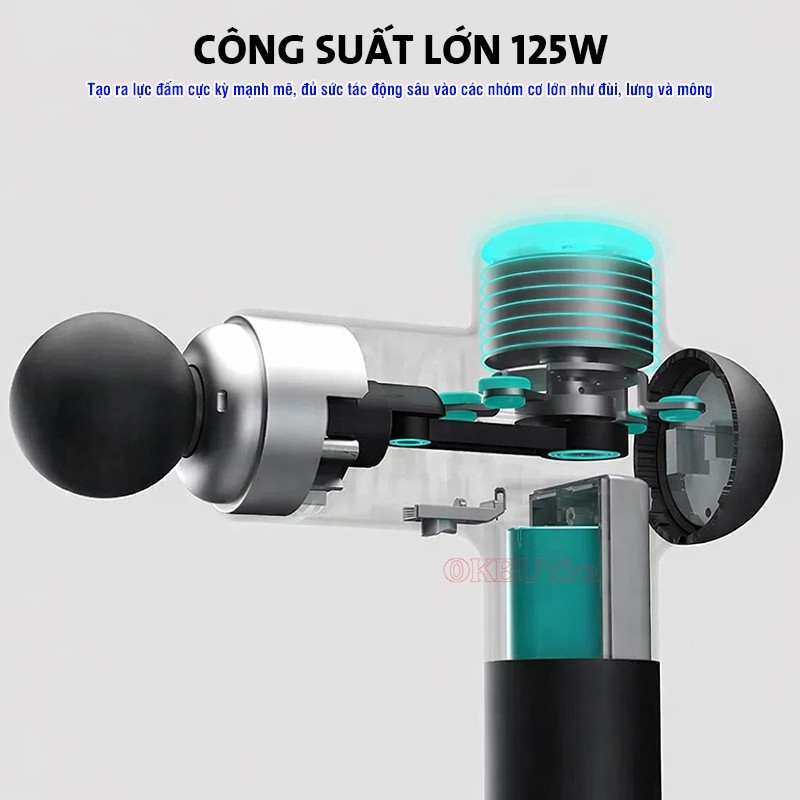 Máy massage cầm tay Booster LS công suất lớn 125W