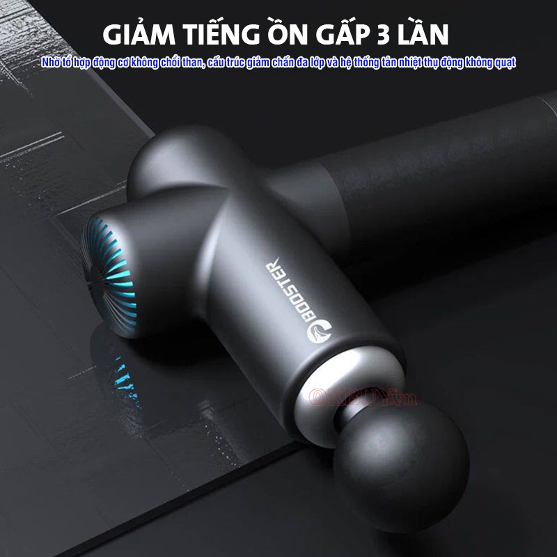 Máy massage cầm tay Booster LS giảm tiếng ồn 