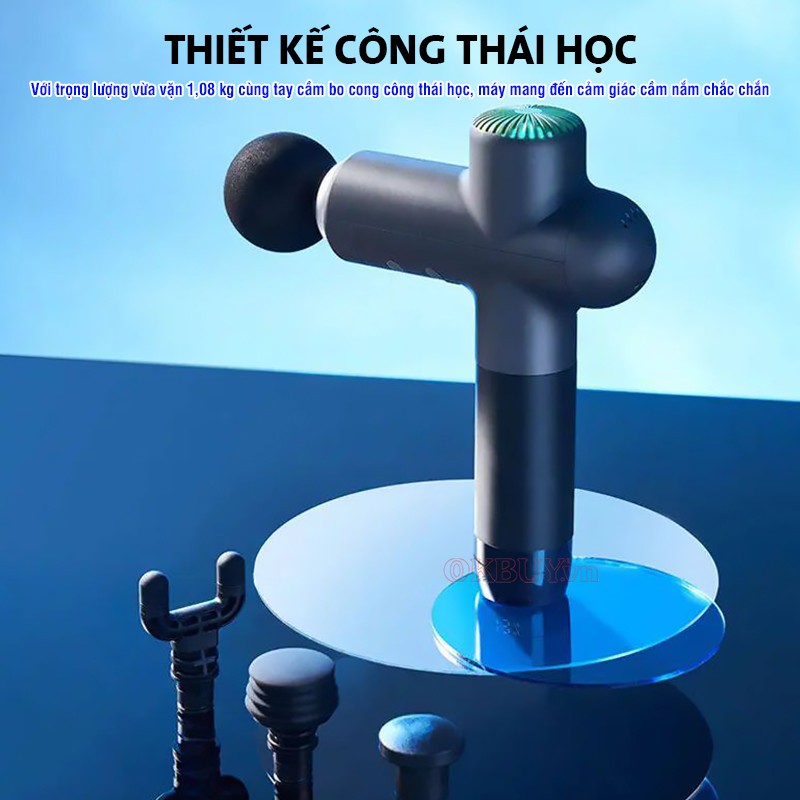 Máy massage cầm tay Booster LS thiết kế công thái học