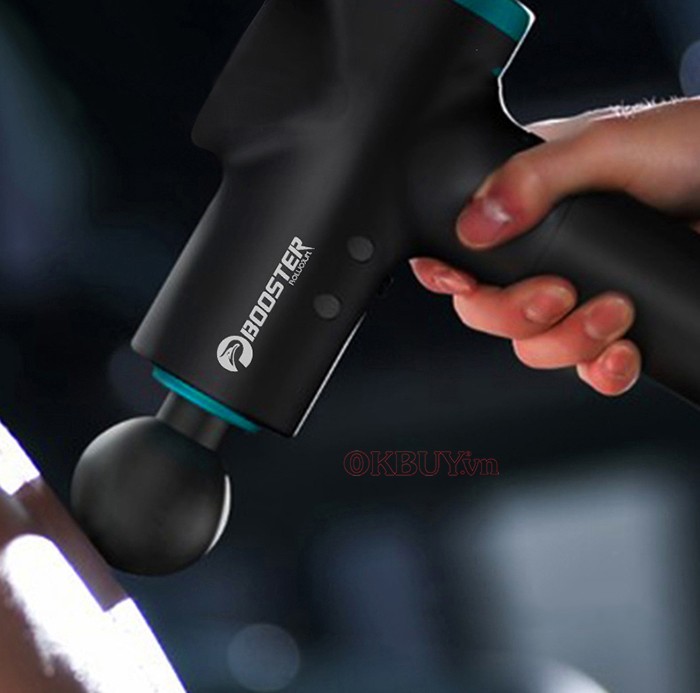 Súng massage gun điều trị căng cơ thông minh Booster M2