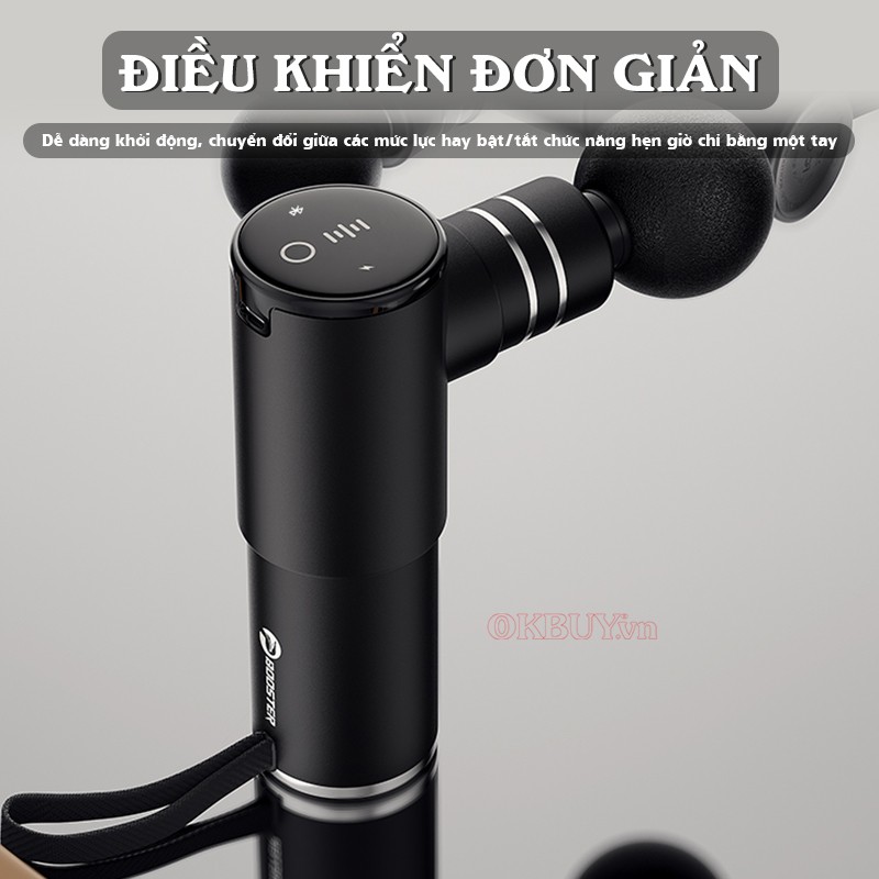 Súng massage cầm tay Booster Mini 2A hệ thống đơn giản