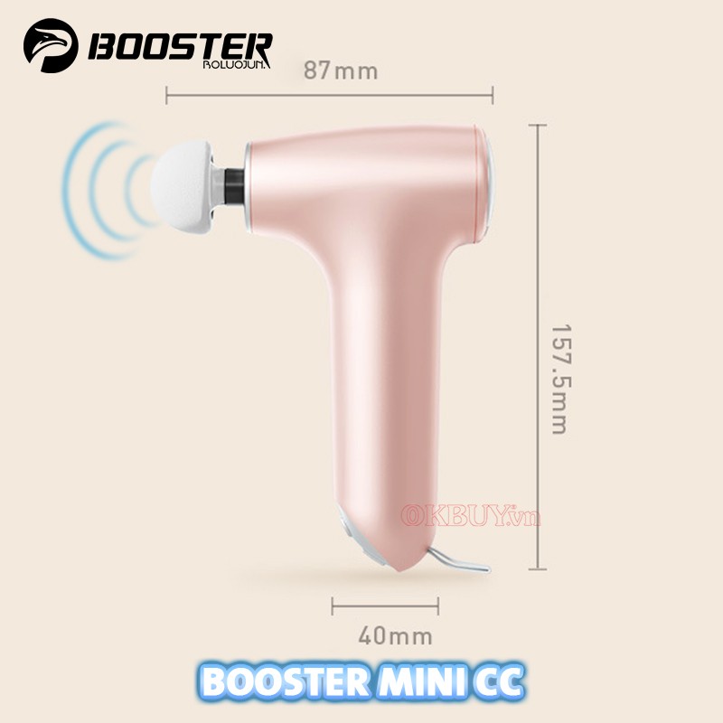 Súng massage cầm tay đặc điểm nổi bật Booster Mini-CC