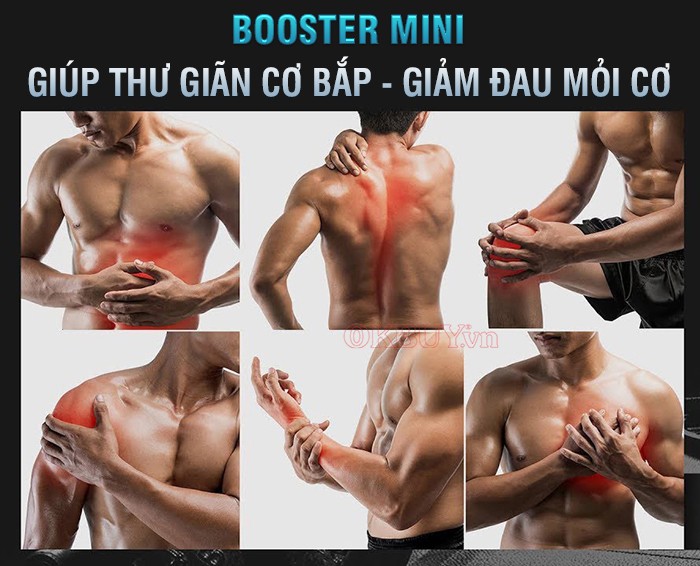 Súng massage gun Booster MINI