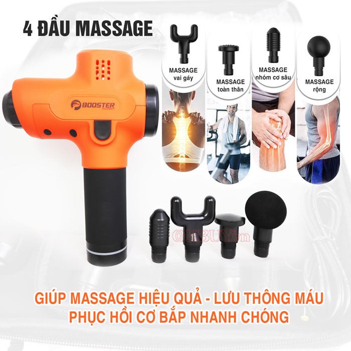 Máy massage gun Booster K