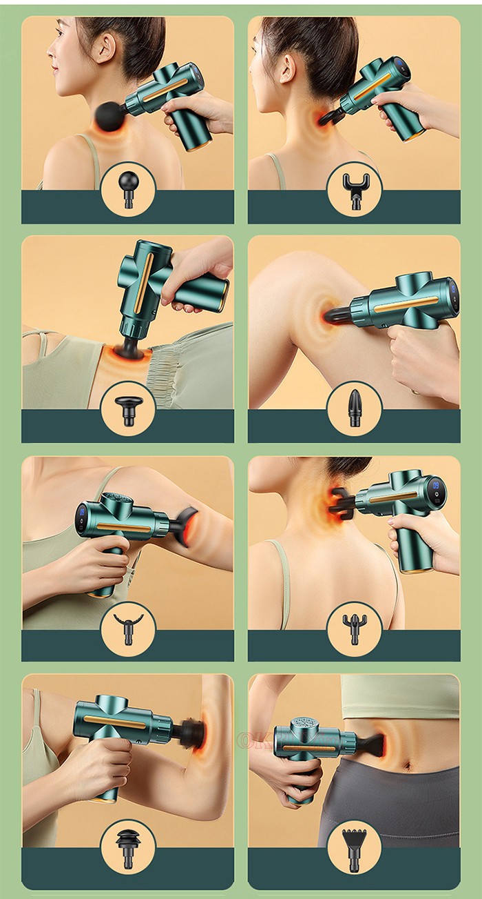 Súng massage cầm tay giá rẻ NJR-A8