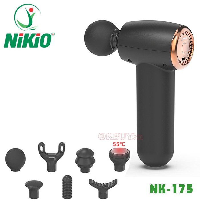 súng massage mini AI Nikio NK-175