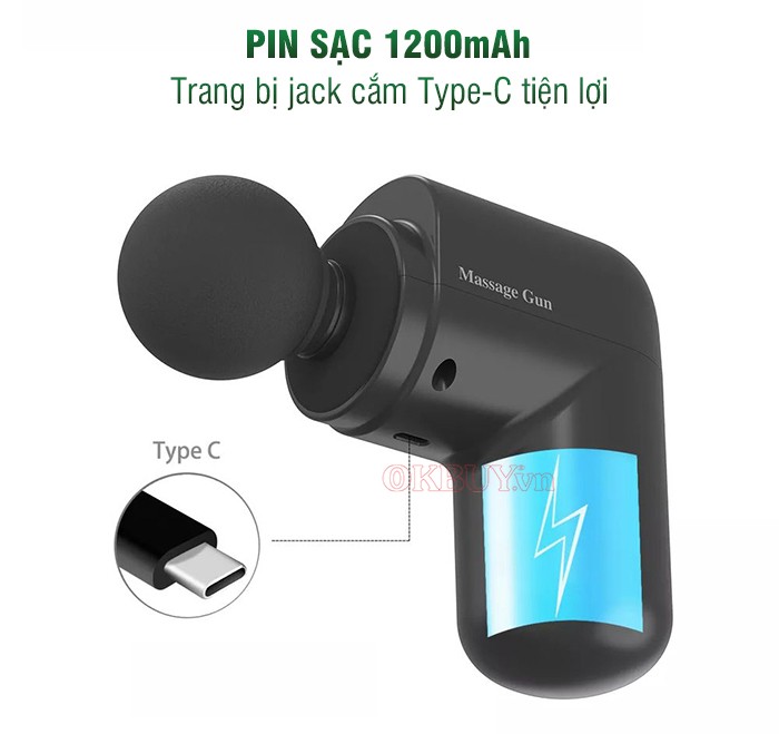 Súng massage Puli PL-658