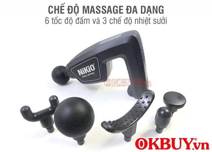 Chế độ massage đa dạng