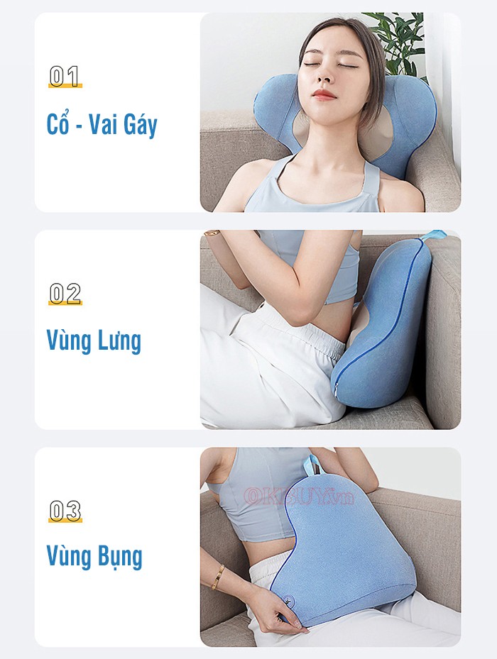 Máy massage lưng Mingzhen MZ-158L