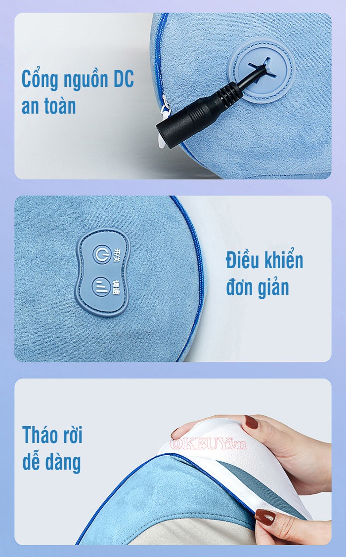 Máy massage cổ vai gáy Mingzhen MZ-158L