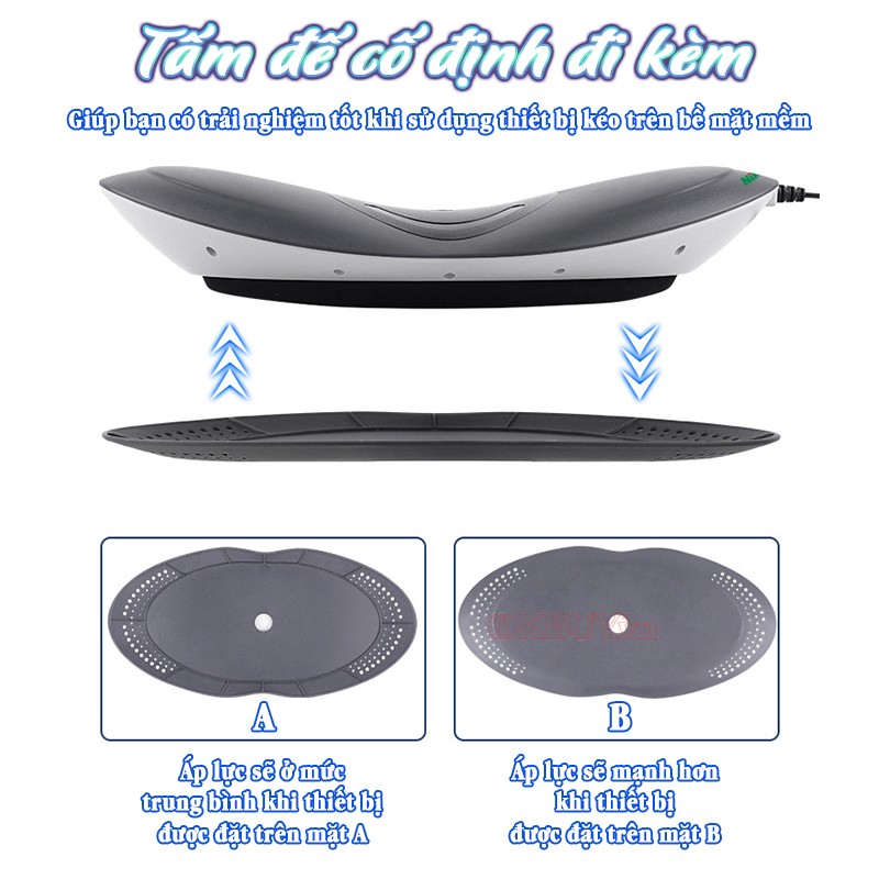 Máy massage thắt lưng tấm cố định Nikio NK-157