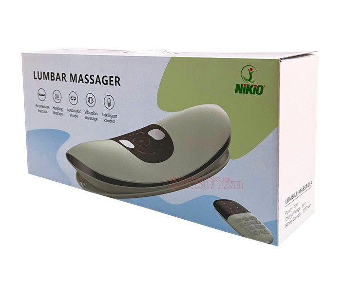 Máy massage thắt lưng chính hãng Nikio NK-158