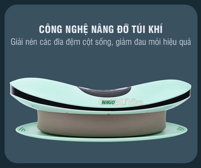 Máy massage thắt lưng pin sạc Nikio NK-158
