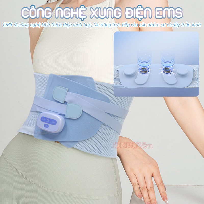 Máy massage bụng Nikio NK-253