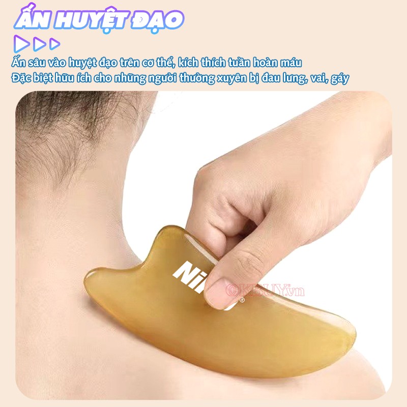 Dụng cụ massage nâng cơ mặt ấn huyệt đạo Nikio NK-03C1