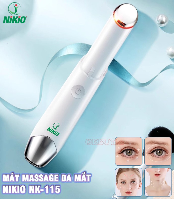 Máy massage đẹp da mắt đặc điểm nổi bật Nikio NK-115