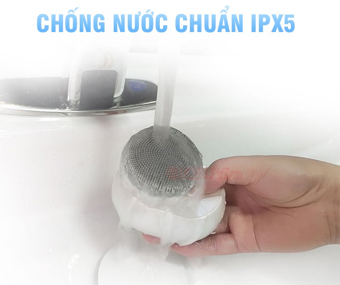 Máy massage nâng cơ điện di kết hợp rửa mặt chống nước IPX5 Nikio NK-121