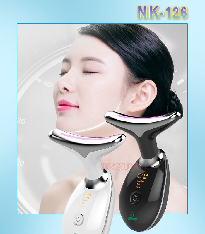 Máy massage nâng cơ trẻ hóa da mặt đặc điểm nổi bật Nikio NK-126