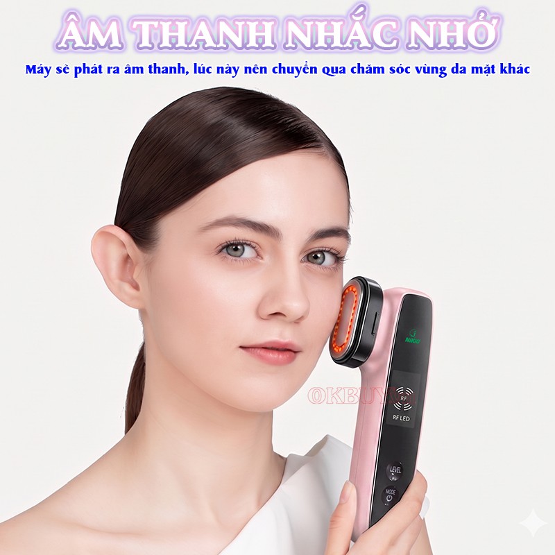 Máy massage mặt chế độ điện di Nikio NK-128