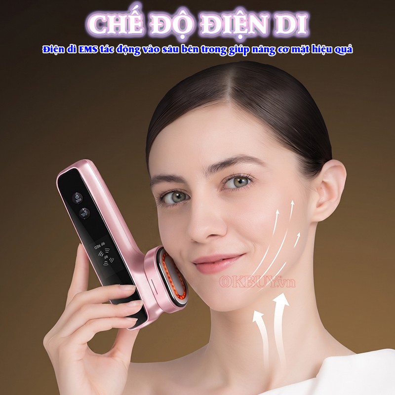 Máy massage mặt chế độ điện di Nikio NK-128