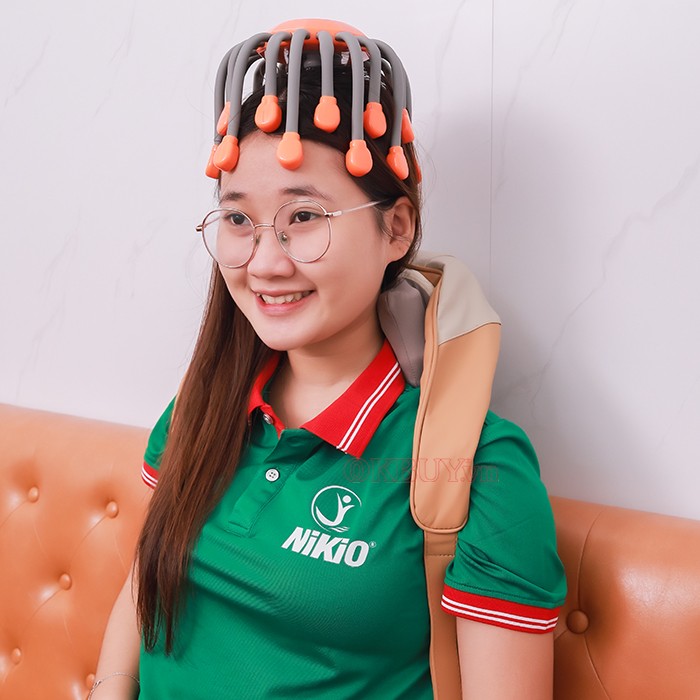 Combo máy massage cổ vai gáy Nikio NK-138 và máy massage đầu Nikio NK-113 giúp bạn tỉnh táo hơn cho ngày mới 