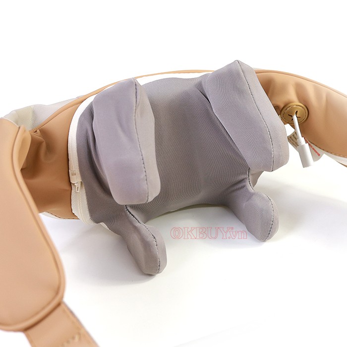 Máy massage cổ vai gáy chườm nóng 45 độ C Nikio NK-139