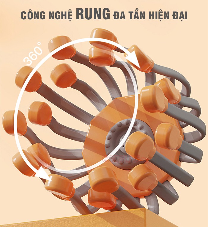 Máy massage đầu công nghệ rung Nikio NK-113