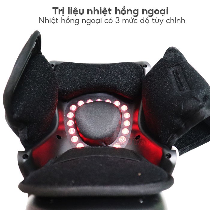 Máy massage đầu gối nhiệt hồng ngoại sưởi ẩm Nikio NK-186
