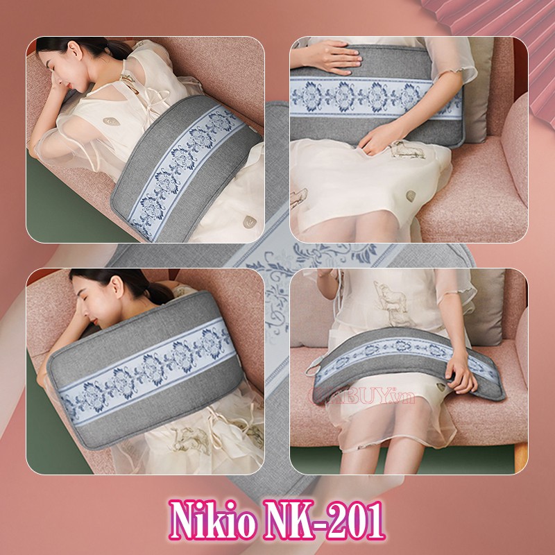 Túi chườm muối biển màu sắc đẹp Nikio NK-201